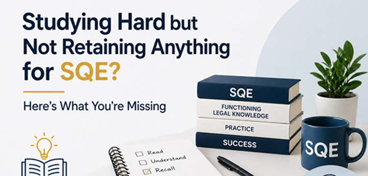 Studying Hard but Not Retaining Anything for SQE? Here’s What You’re Missing